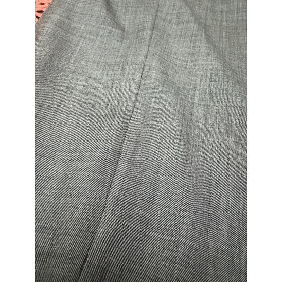 Joseph Abboud Tollegno 1900 Pants Gray Size 40R 100% Wool/Laine - Picture 3 of 11